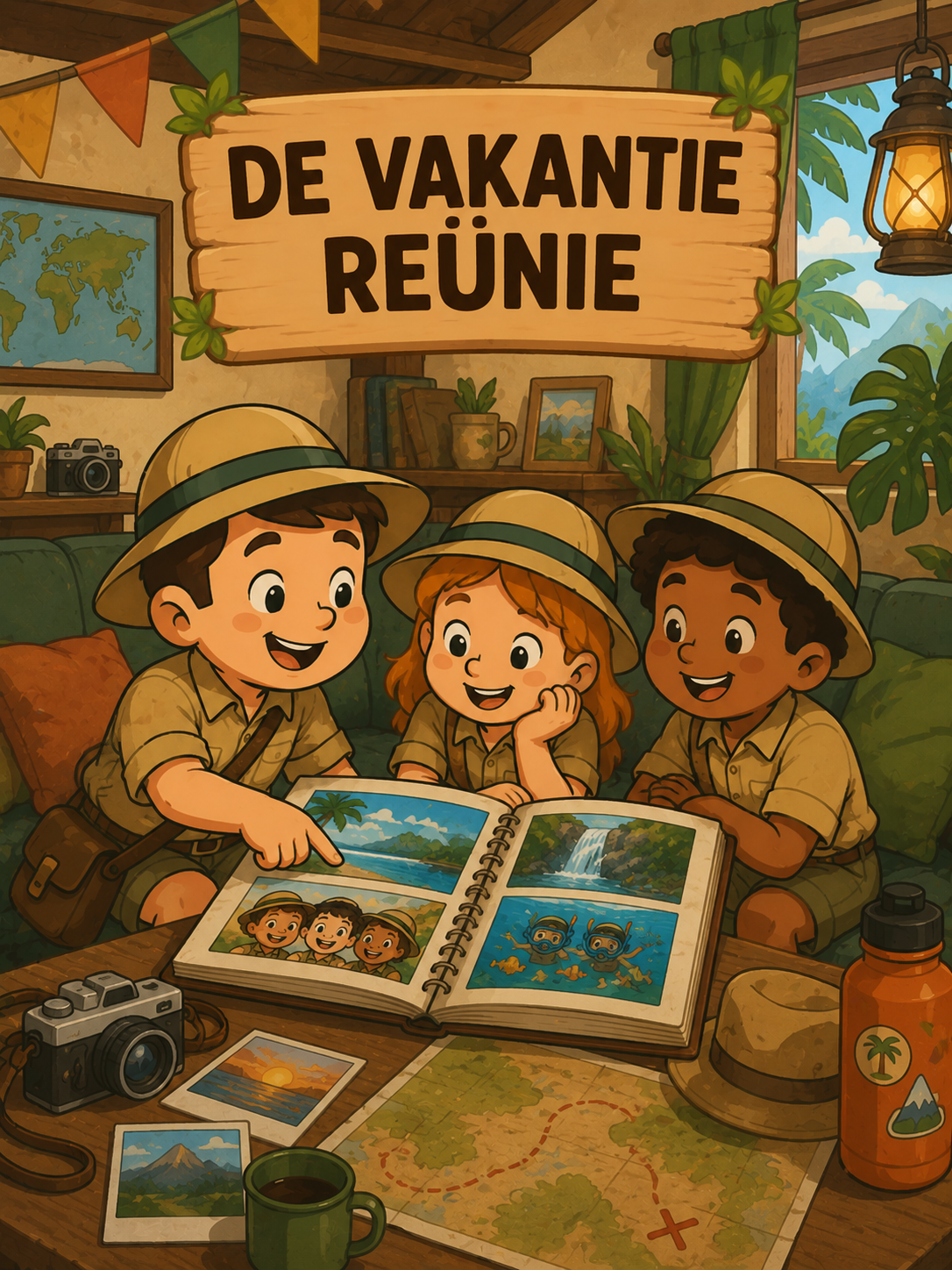 Zomerexpeditie voor pioniers: de vakantiereünie de vakantie reunie