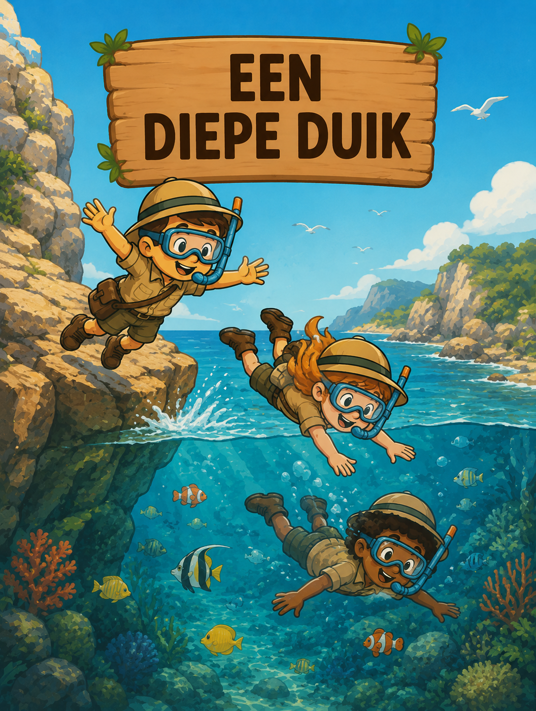Zomerexpeditie voor pioniers: een diepe duik een diepe duik